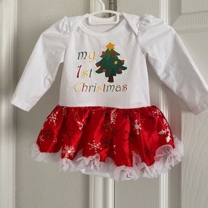 2/$10 My first Christmas Romper - Unbranded bought from amazon